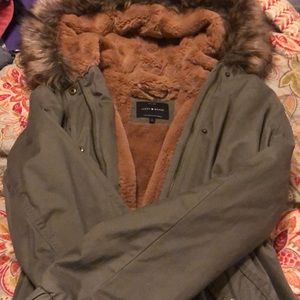 Lucky brand green coat